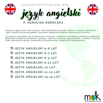 język angielski