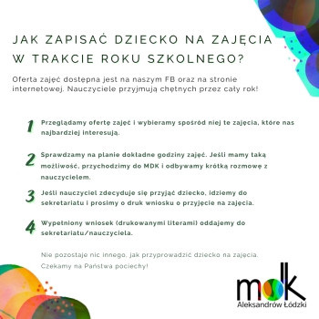 jak zapisać dziecko