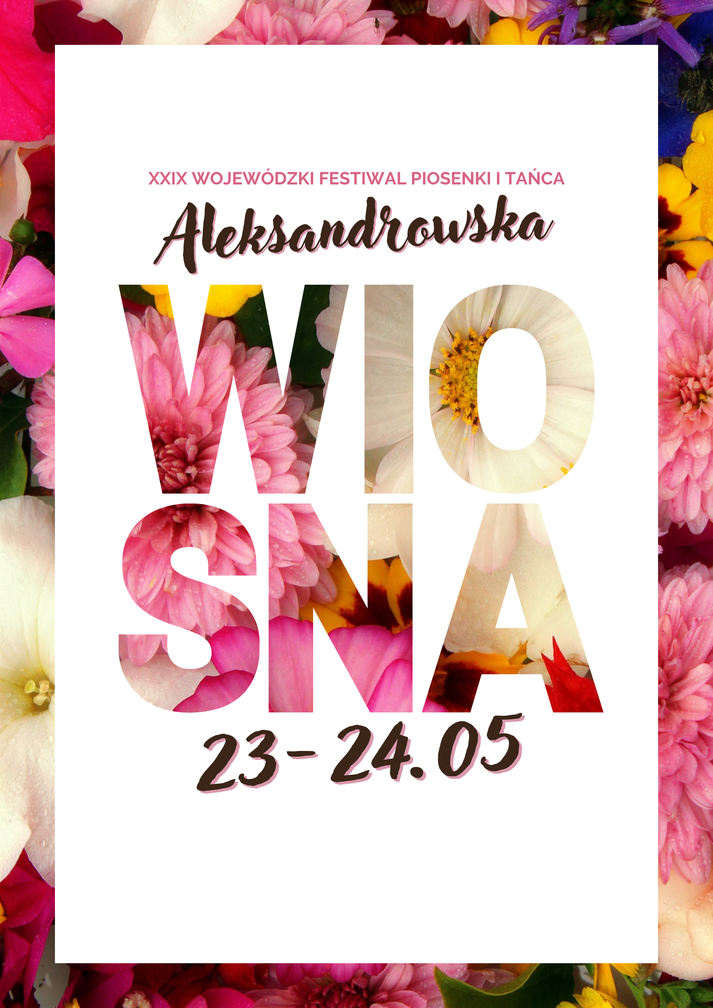 HARMONOGRAM - Festiwal Aleksandrowska Wiosna 2023
