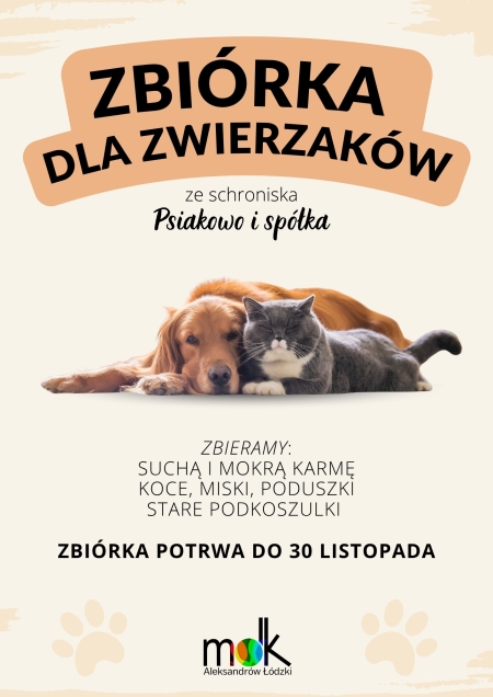 Zbiórka dla zwierzaków