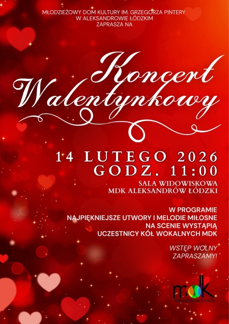 Koncert Walentynkowy 