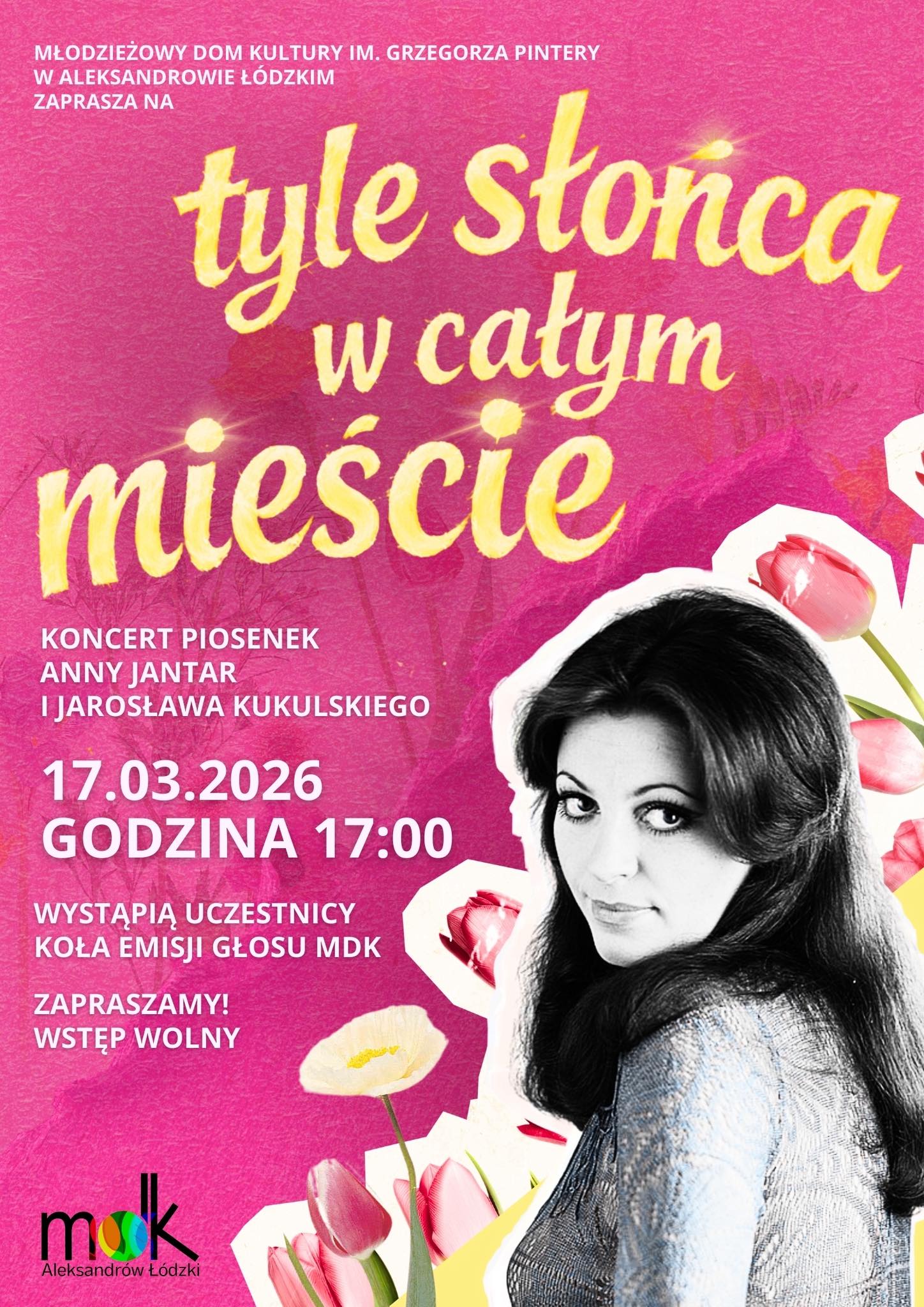 Tyle słońca w całym mieście - zapraszamy na koncert! 