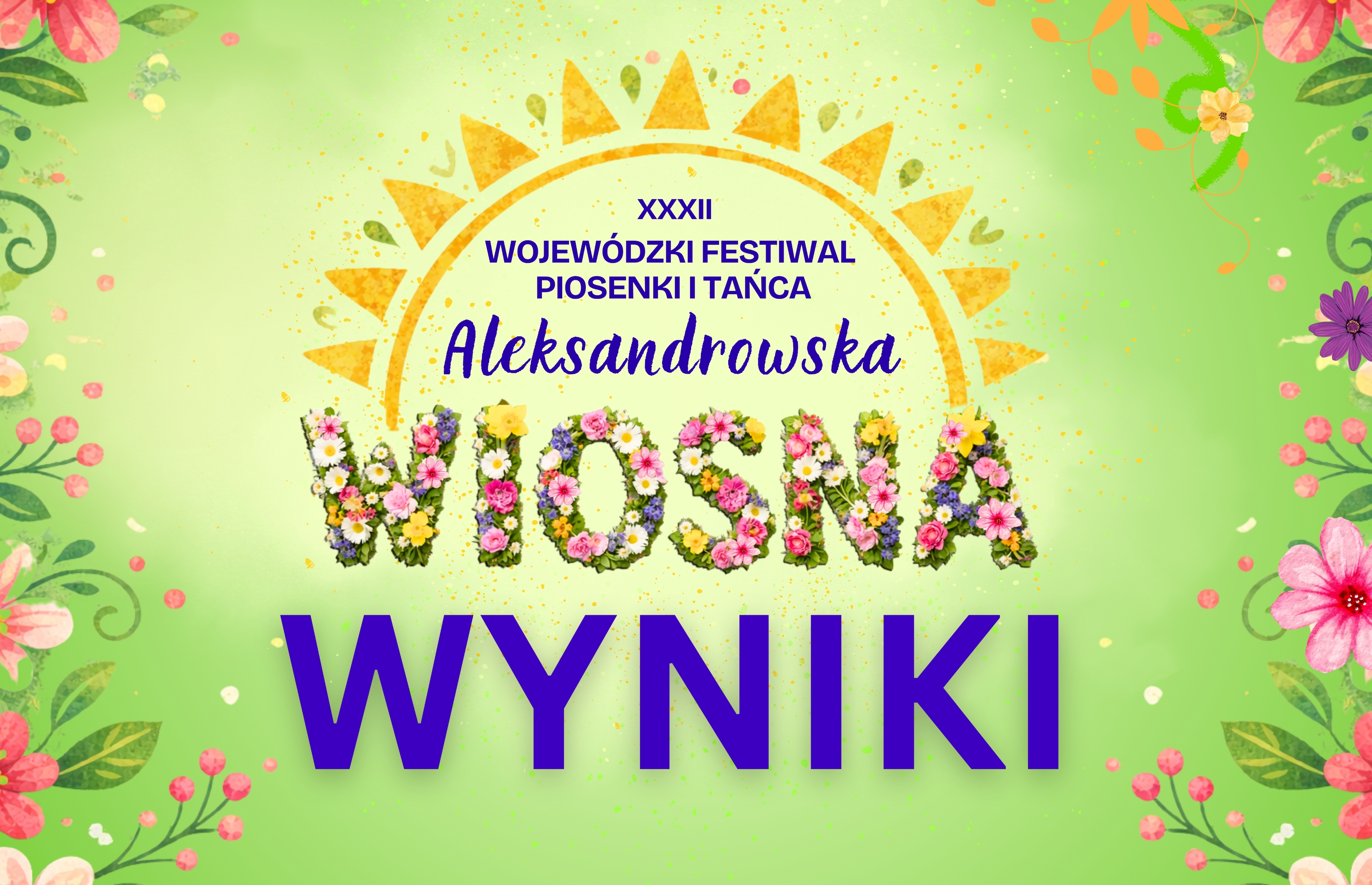 ALEKSANDROWSKA WIOSNA 2026 - WYNIKI